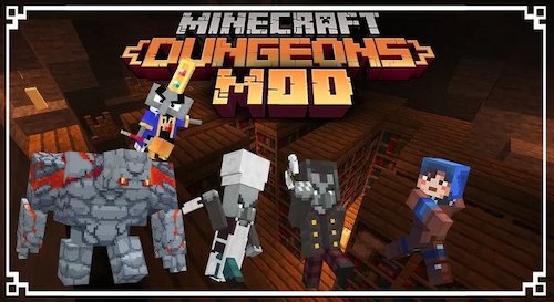 Dungeons Content: новые мобы, оружие и данжи из Minecraft Dungeons