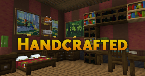 Мод Handcrafted: более 250 предметов мебели и декора в Minecraft