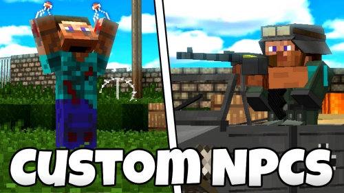 Мод Custom NPCs Reborn для Minecraft — торговцы, квесты и уникальные персонажи Мод Custom NPCs Reborn для Minecraft — торговцы, квесты и уникальные персонажи